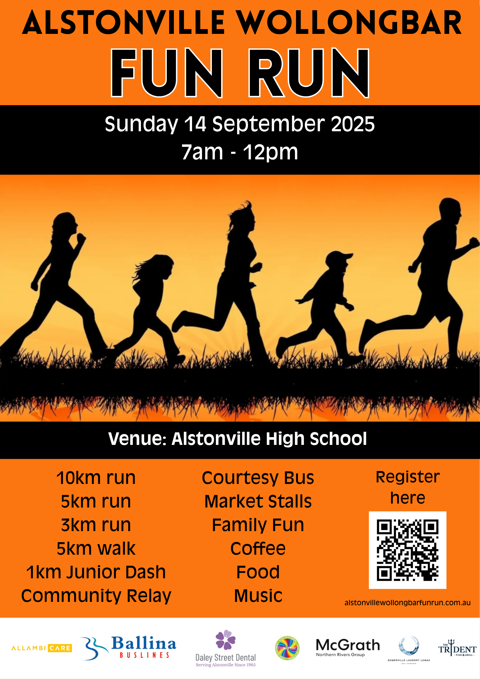 2025 Fun Run Poster