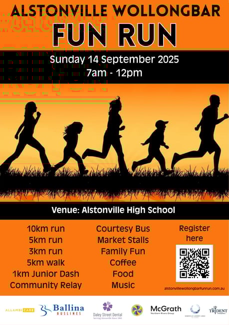 Team NNSW at the Alstonville Wollongbar Run