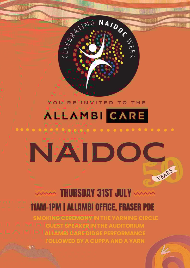 Allambicare Naidoc 11am-1pm Flyer