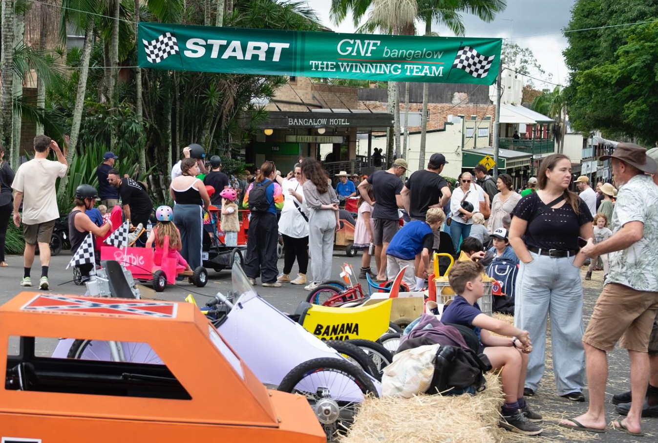 Bangalow Billy Carts Crowd