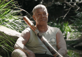 Uncle Alex inspires the next generation with the didgeridoo