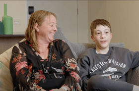 A mother's love, a son's heart