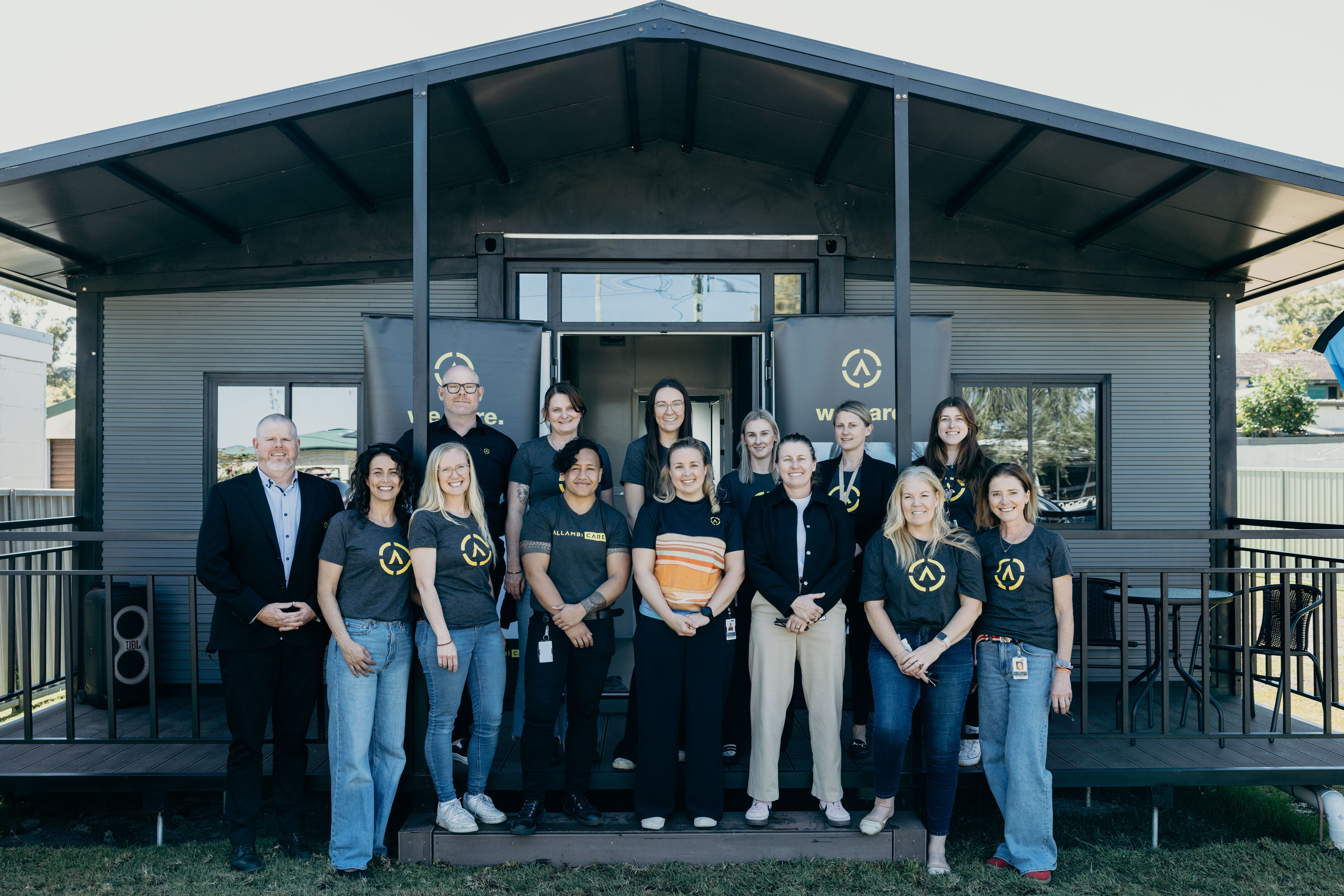 Tiny Home - Mayor Visit